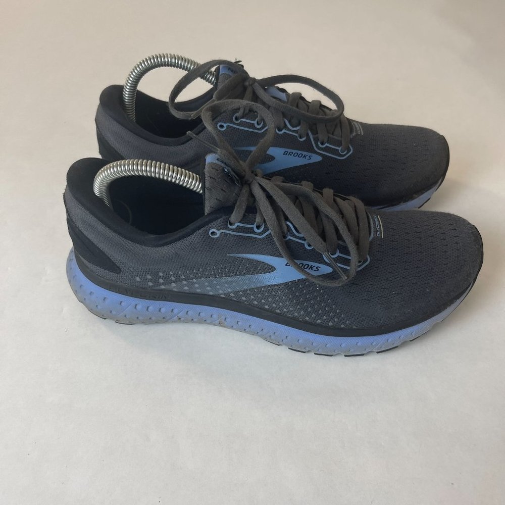 Brooks Glycerin Running Training Shoes Blue Gray Mens Size 9.5